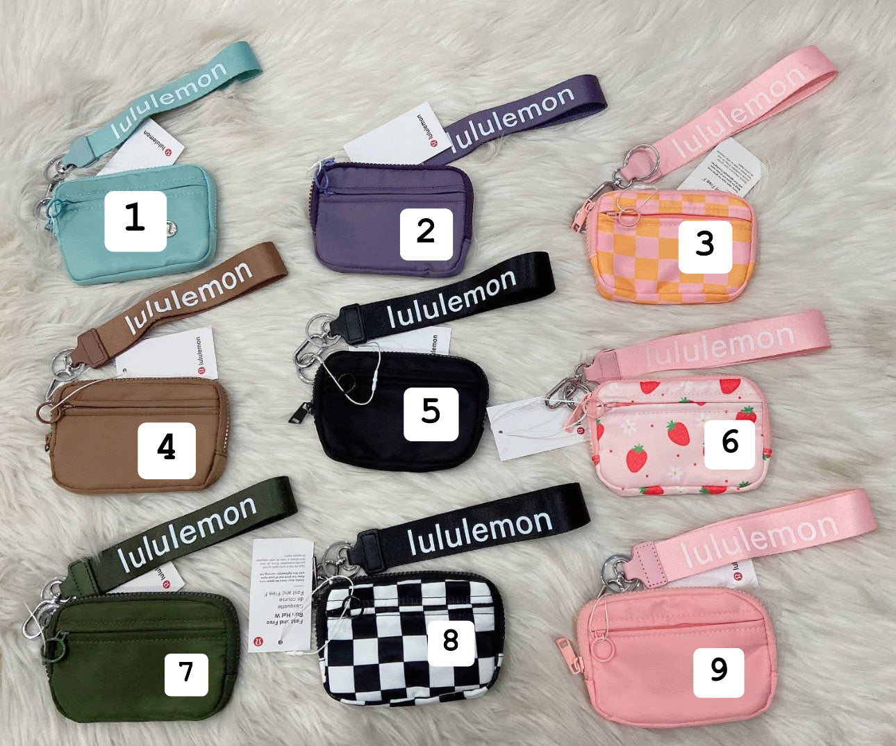 Wristlet keychains