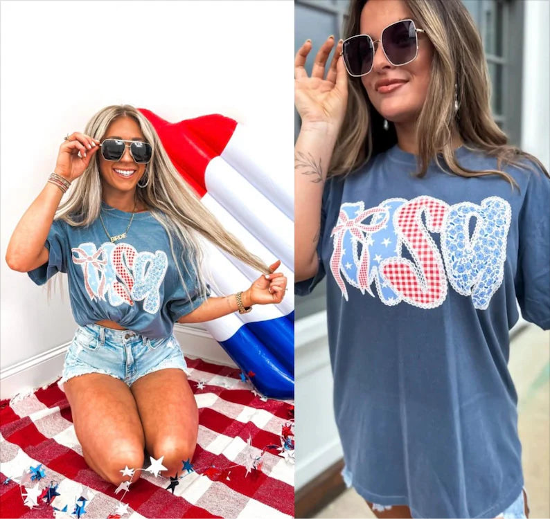USA comfort colors tee