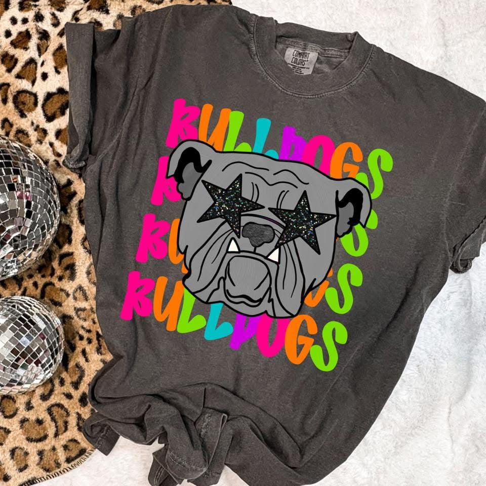 Preppy Mascot Tee Bulldogs