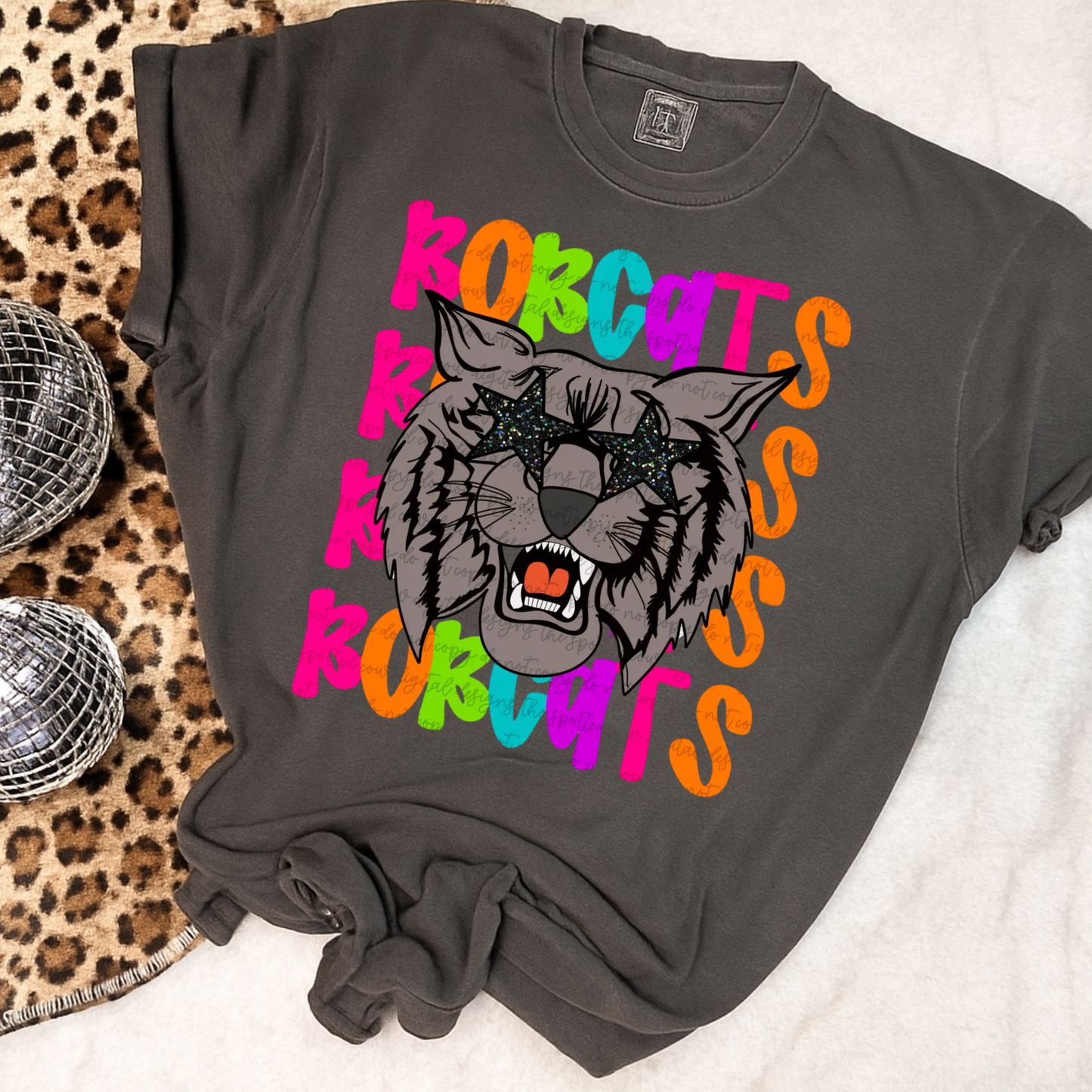 Preppy Mascot Tee Bobcats