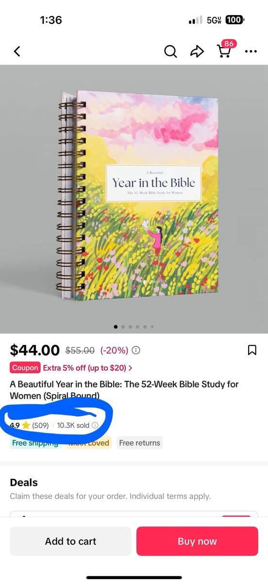 A year in the Bible