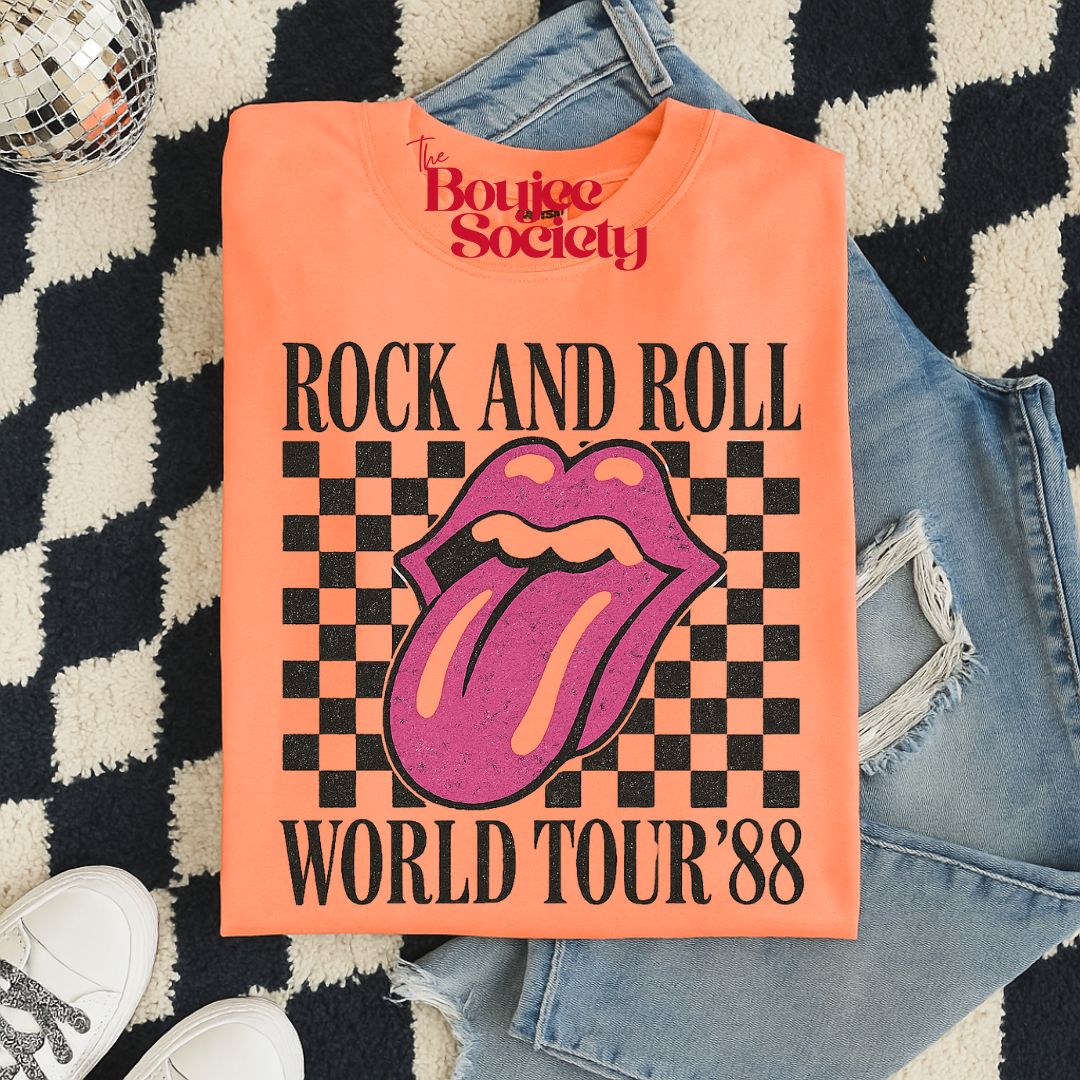 World tour band tee