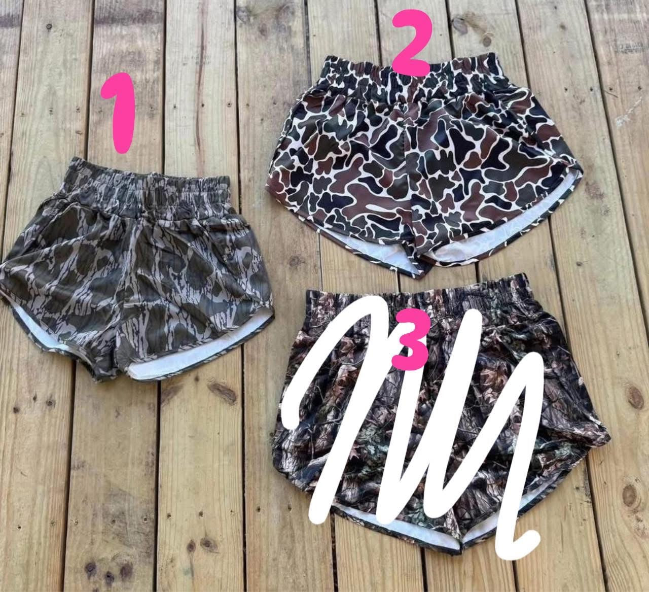 Camo shorts