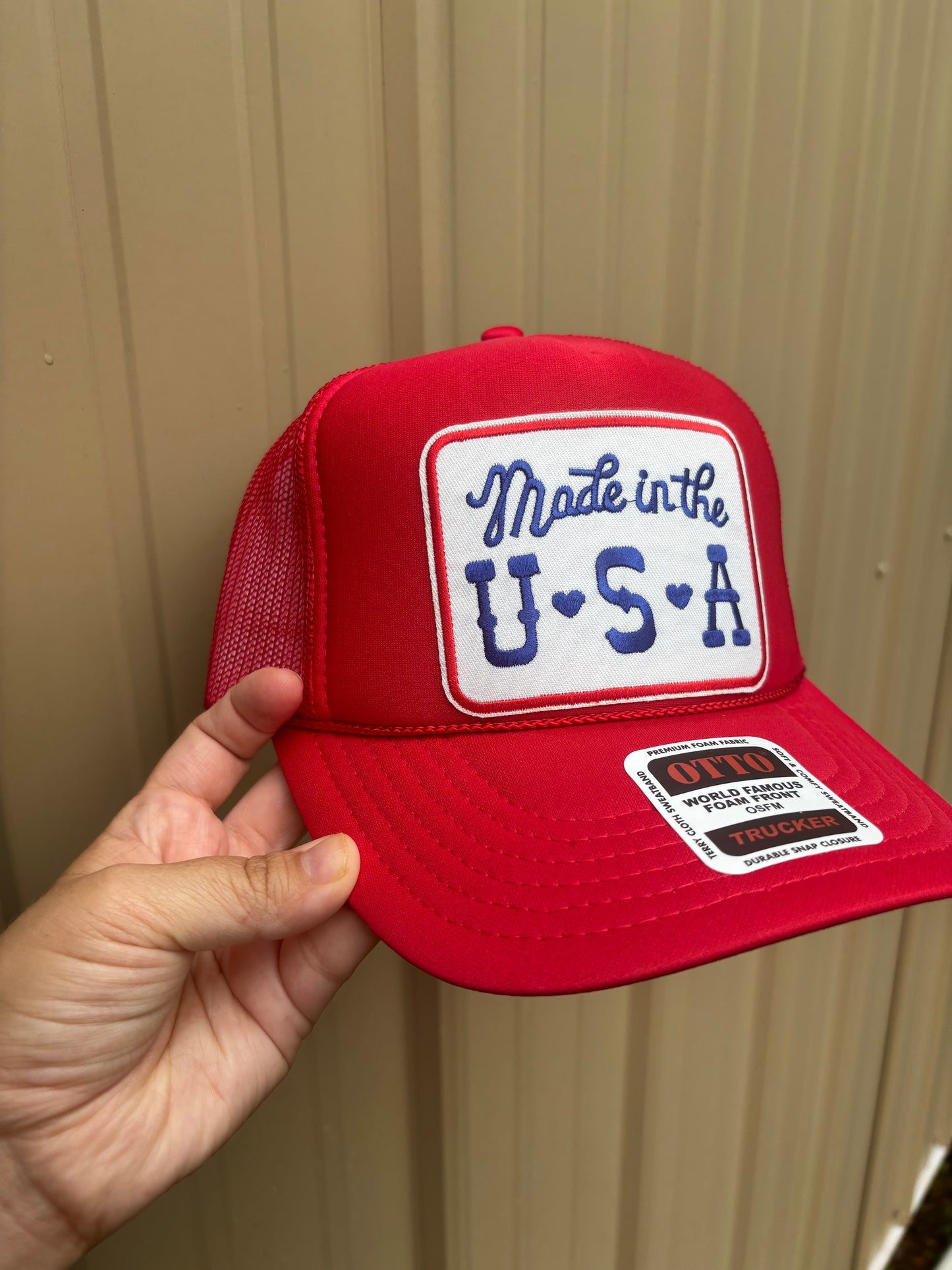 Made in USA trucker * MULTI COLORS AVAIL