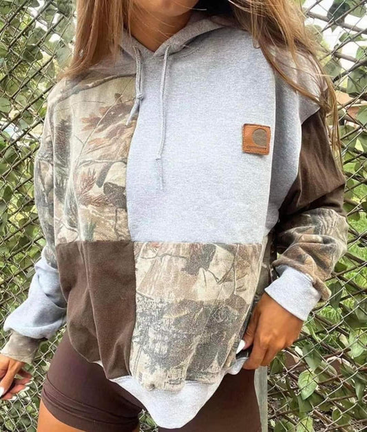 CAMO PATCH CH PULLOVER