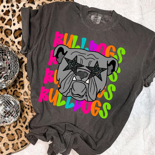 Preppy Mascot Tee Bulldogs