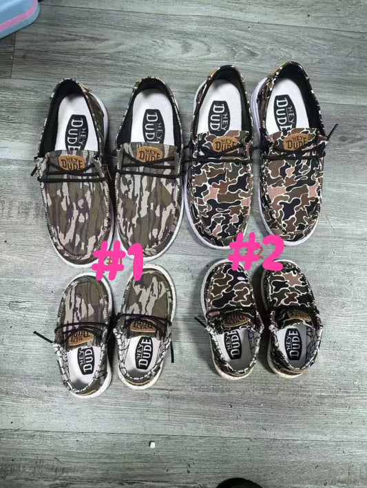 Camo dudes toddler/youth