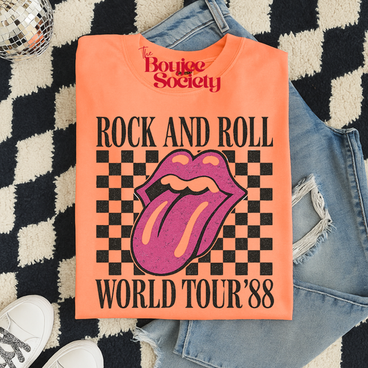 World tour band tee