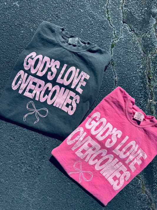 Gods love overcomes tee